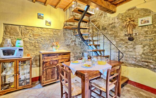 Semesterboende Orietta 3: Kök, Vardagsrum