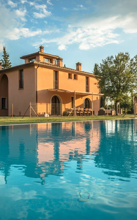 Villa Insoglio: slå samman, Utomhus