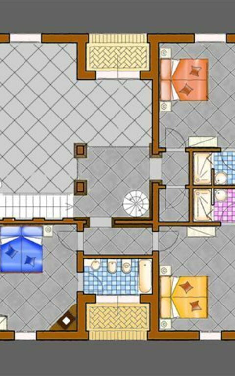 Villa Insoglio: Planimetri