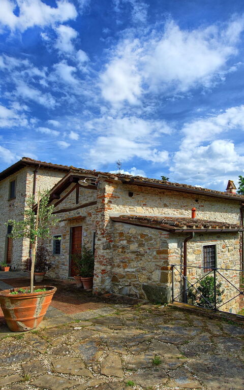 Le Fonti: Trädgård, Utomhus