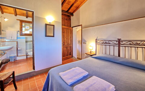 Semesterboende Le Fonti 2: sovrum