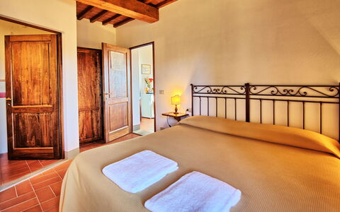 Semesterboende Le Fonti 5: sovrum