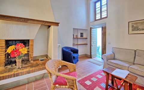 Semesterboende Le Fonti 13: Vardagsrum