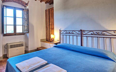 Semesterboende Le Fonti 14: sovrum