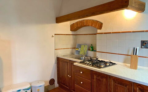 Semesterboende Le Fonti 3: Kök