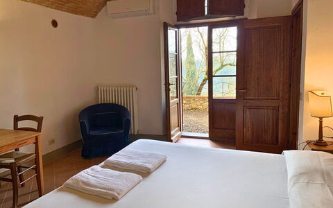 Semesterboende Le Fonti 4: sovrum