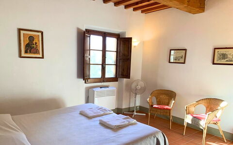 Semesterboende Le Fonti 5: sovrum