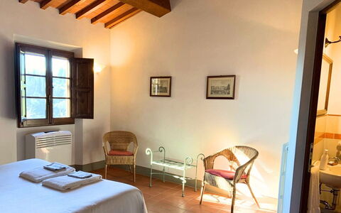 Semesterboende Le Fonti 6: sovrum