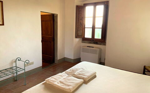 Semesterboende Le Fonti 7: sovrum