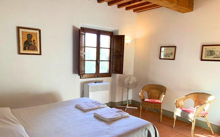 Semesterboende Le Fonti 5: sovrum