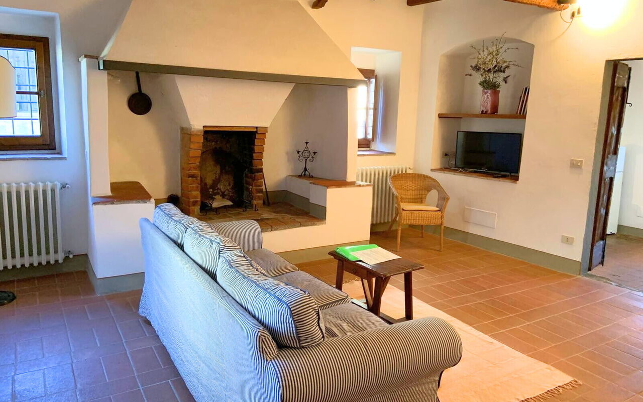 Semesterboende Le Fonti 11: Vardagsrum