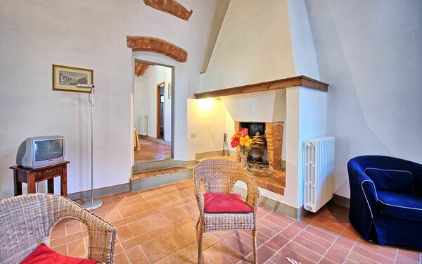 Semesterboende Le Fonti 13: Vardagsrum