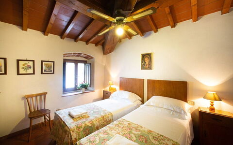 Semesterboende Vasche 4: sovrum