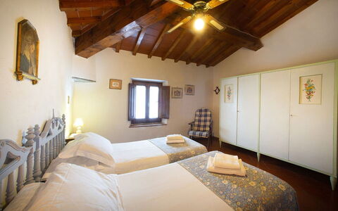 Semesterboende Vasche 3: sovrum