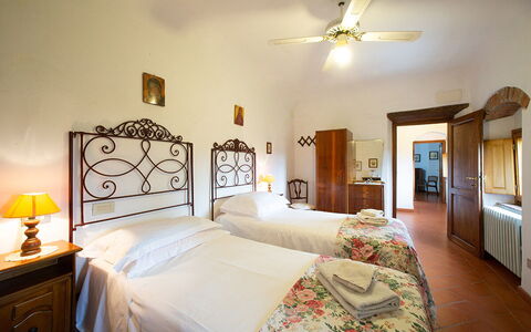 Semesterboende Vasche 1: sovrum