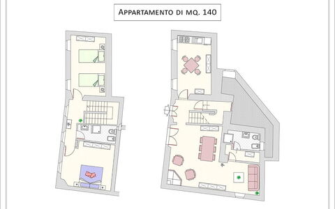 Semesterboende Vasche 1: Planimetri