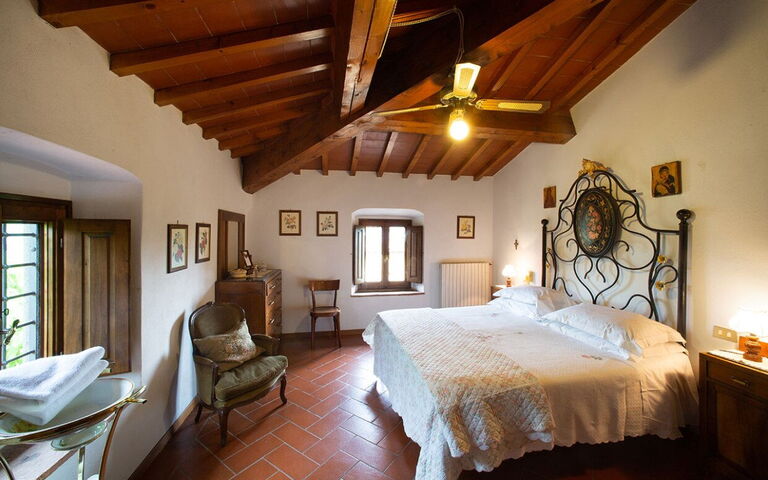 Semesterboende Vasche 3: sovrum