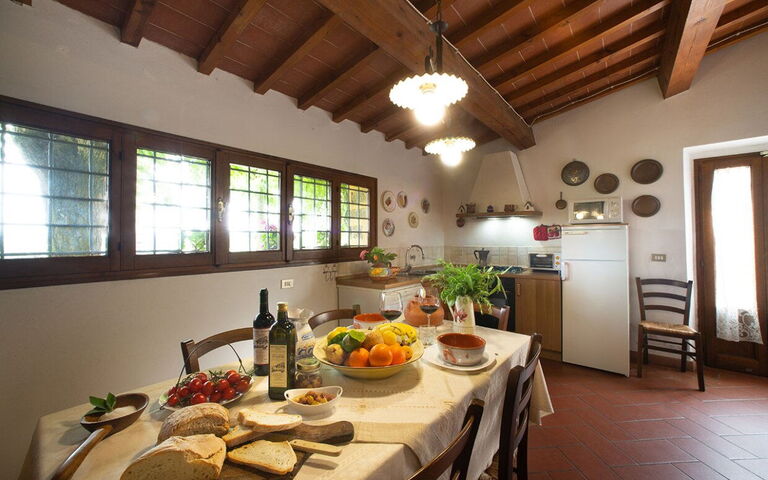 Semesterboende Vasche 3: Kök, Lunchrum