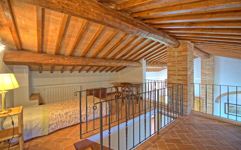 Semesterboende San Donnino 6: sovrum