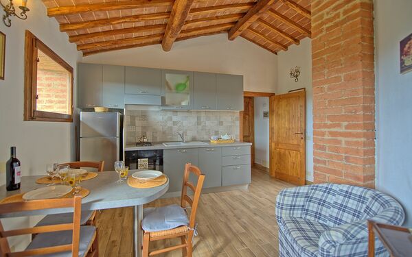 Semesterboende San Donnino 2: Kök, Lunchrum, Vardagsrum