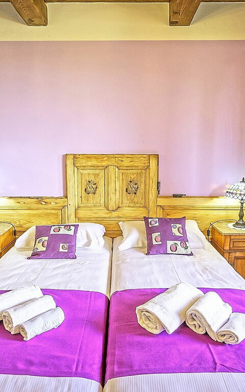 Villa Amadeo: sovrum