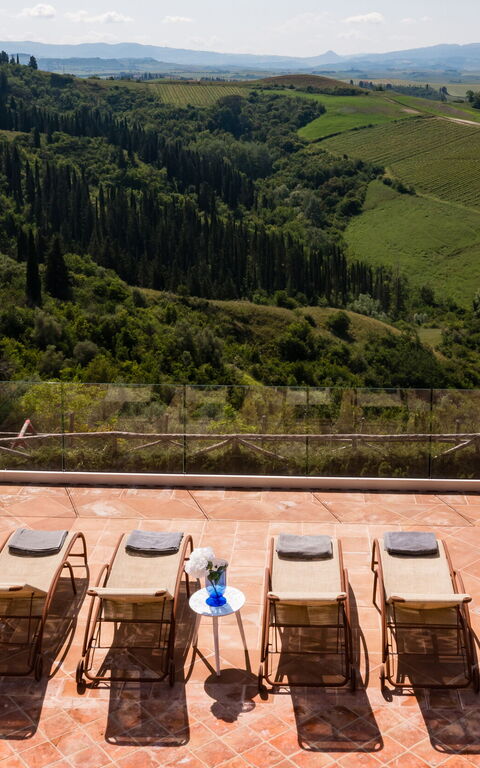 Villa Angelica: Exteriör, Utomhus, Visningar