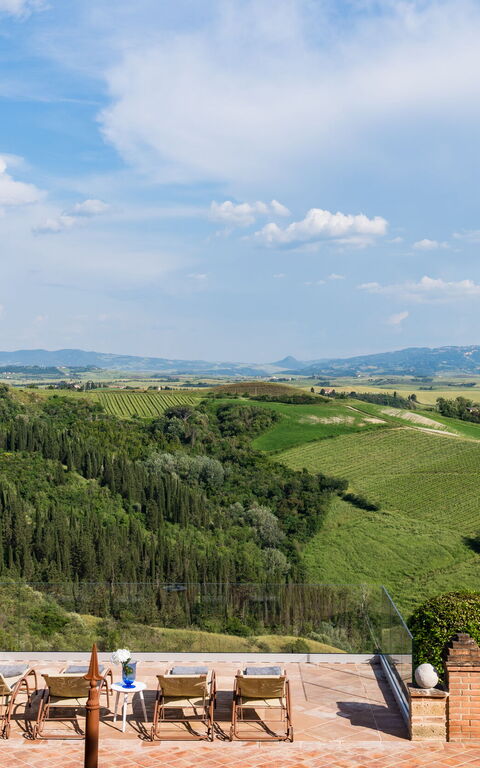 Villa Angelica: Exteriör, Utomhus, Visningar