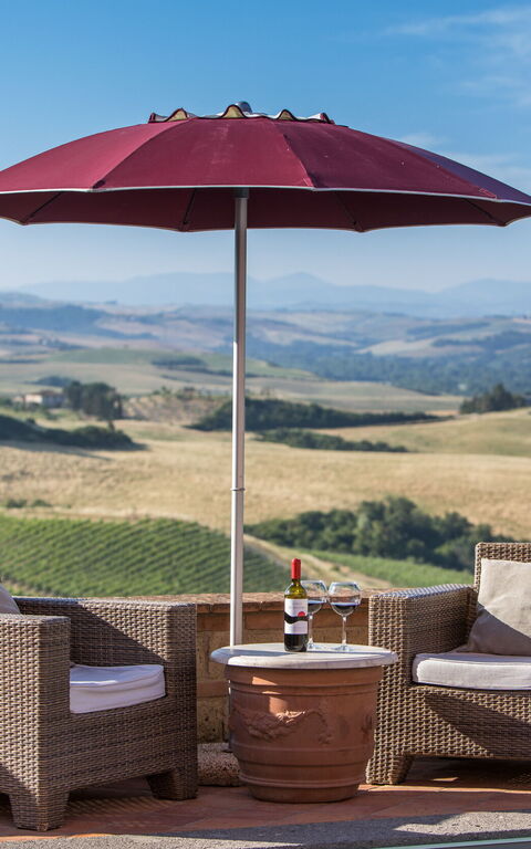 Villa Angelica: Exteriör, Utomhus, Visningar