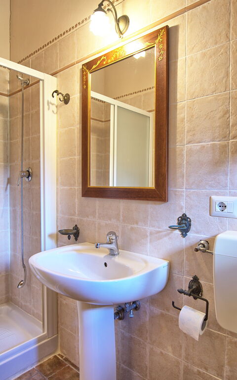 Villa Lo Scoiattolo: Badrum