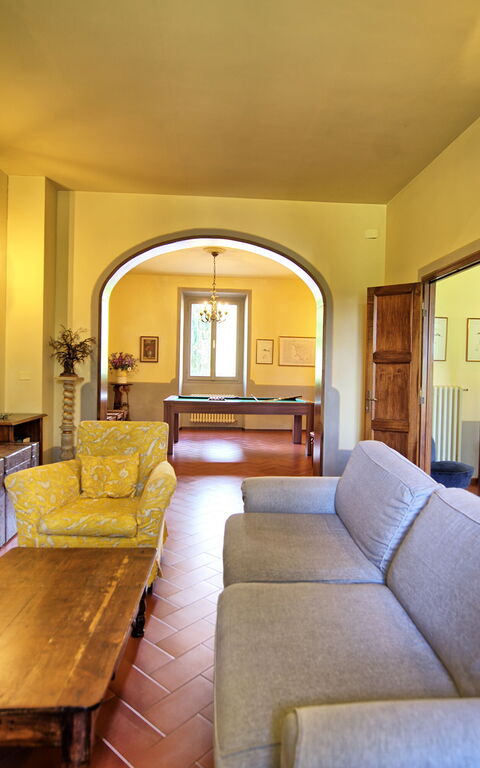 Villa Lo Scoiattolo: Vardagsrum