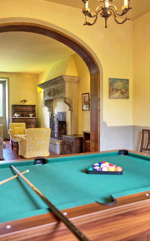 Villa Lo Scoiattolo: Vardagsrum