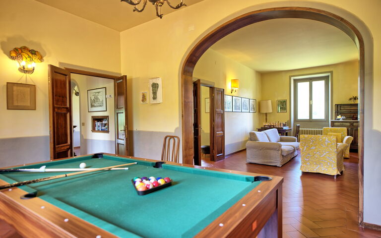 Villa Lo Scoiattolo: Vardagsrum
