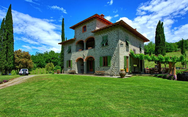 Villa Lo Scoiattolo: Trädgård, Utomhus