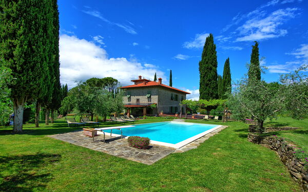 Villa Lo Scoiattolo: slå samman, Trädgård, Utomhus