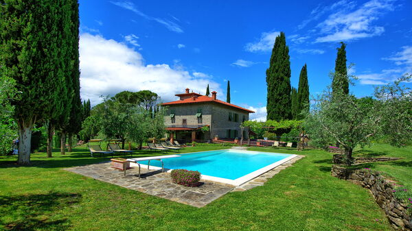 Villa Lo Scoiattolo: slå samman, Trädgård, Utomhus