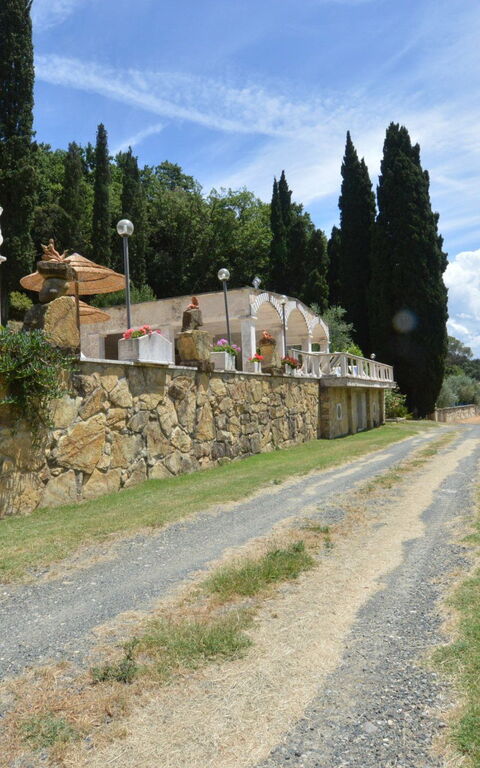 Le Querciolaie: Trädgård