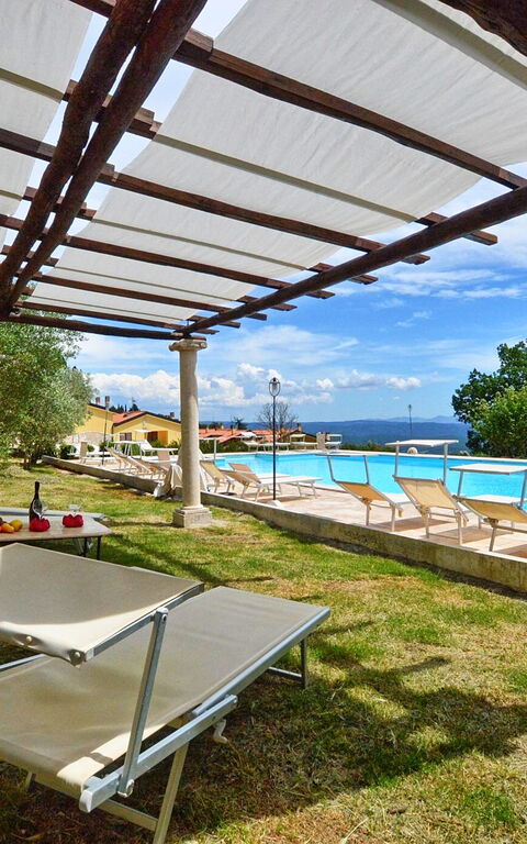 Le Querciolaie: slå samman, Trädgård