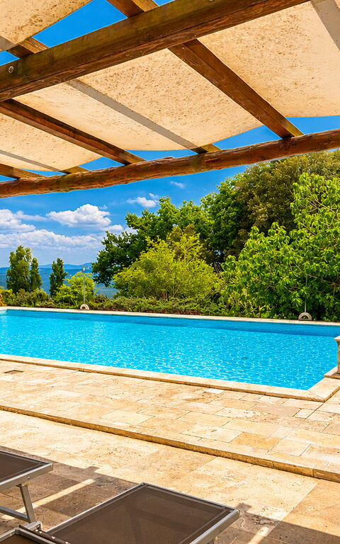 Le Querciolaie with Geothermal Pool: Exteriör, slå samman, Utomhus