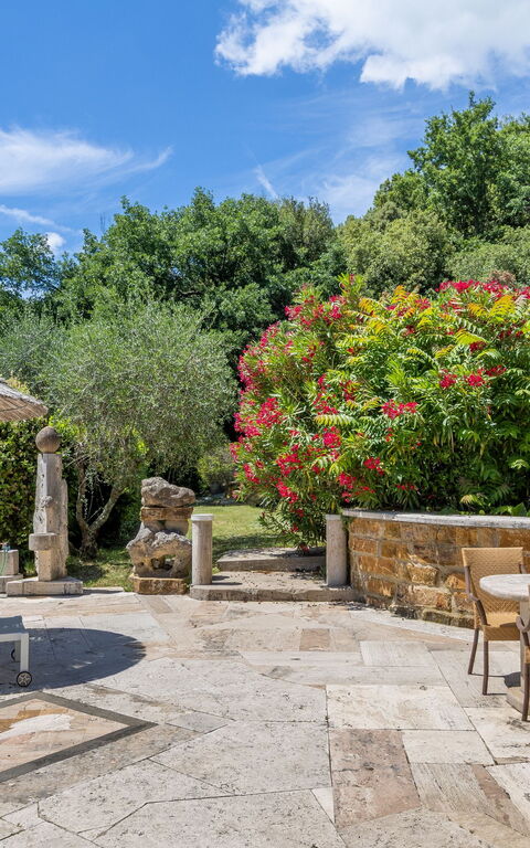 Le Querciolaie with Geothermal Pool: Utomhus