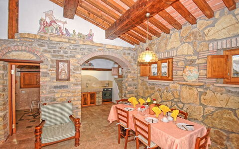 Semesterboende Adamo Ed Eva: Kök, Lunchrum, Vardagsrum