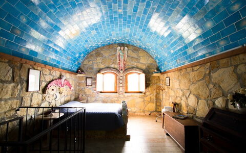 Semesterboende Fontana 1: sovrum