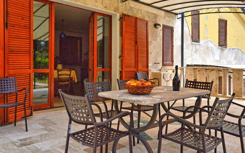 Semesterboende Dependance 2: Balkong / terrass / uteplats