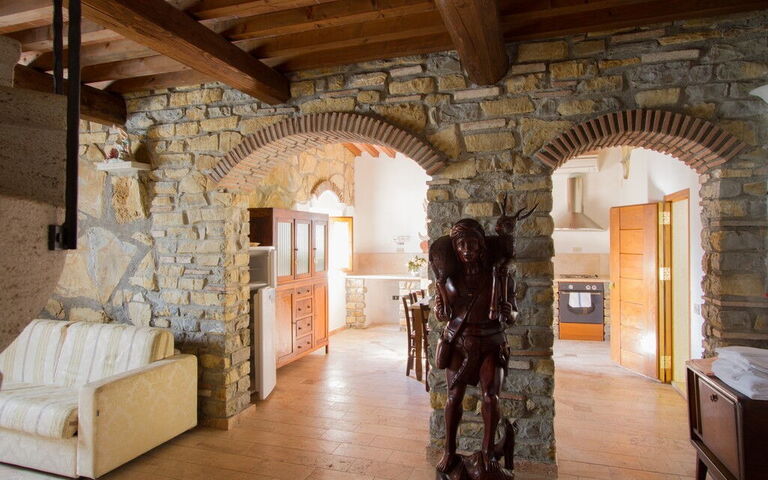 Semesterboende Fontana 1: Vardagsrum