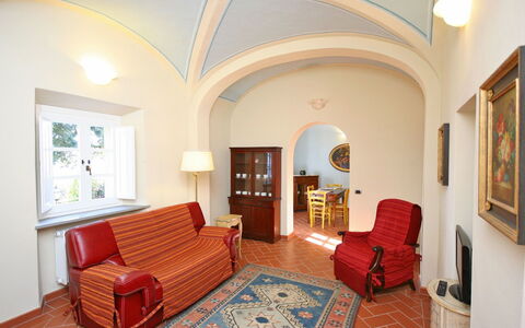 Semesterboende Dante 2: Vardagsrum