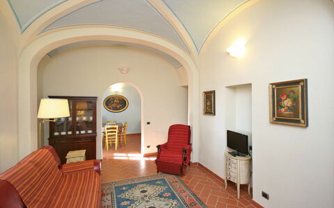 Semesterboende Dante 2: Vardagsrum