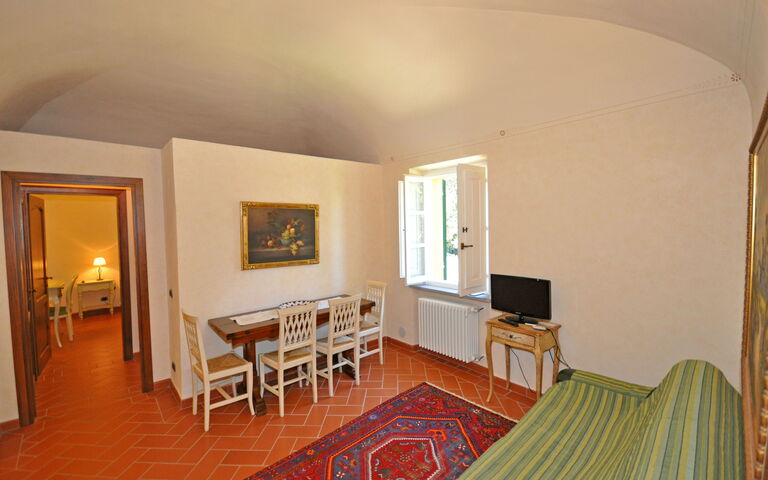 Semesterboende Dante 3: Kök, Lunchrum, Vardagsrum