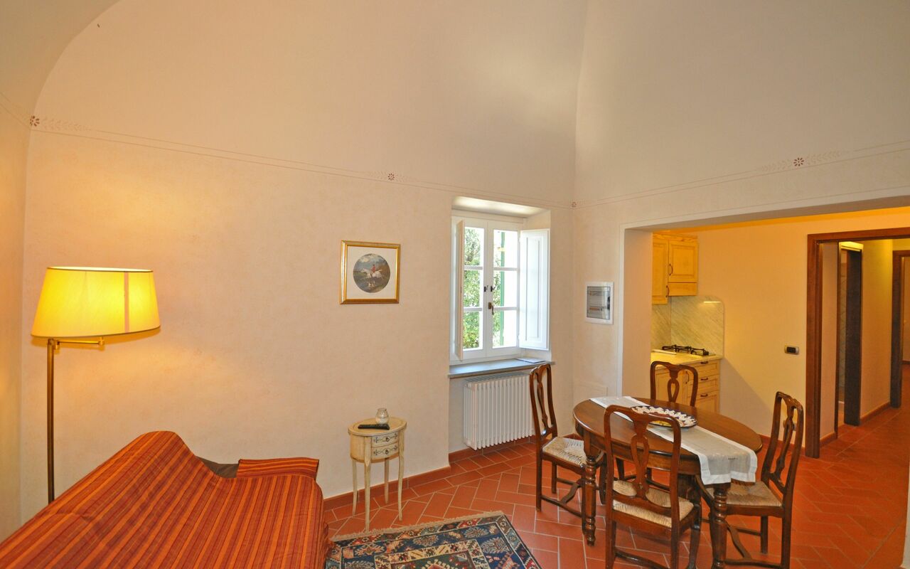 Semesterboende Dante 4: Kök, Lunchrum, Vardagsrum