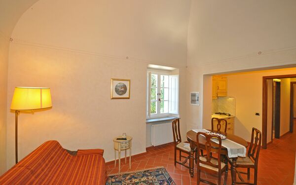 Semesterboende Dante 4: Kök, Lunchrum, Vardagsrum