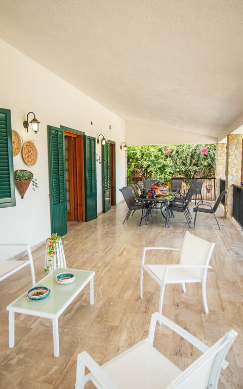 Villa Contrada: Balkong / terrass / uteplats, Utomhus