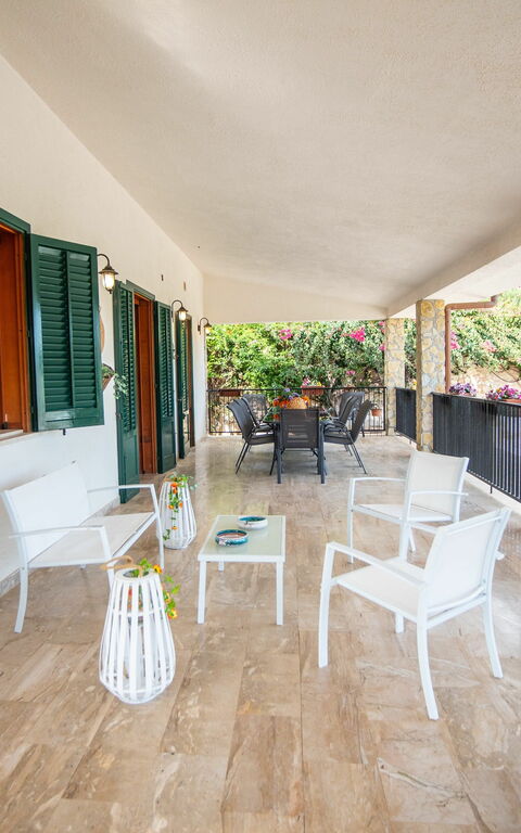 Villa Contrada: Balkong / terrass / uteplats